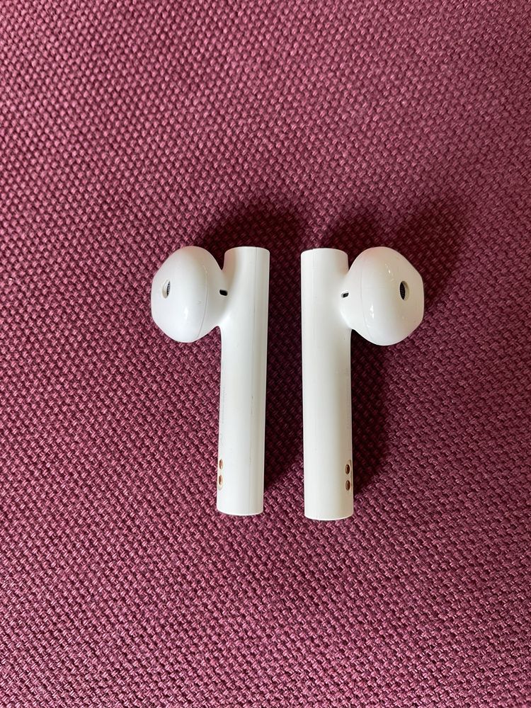 Xiaomi Mi Earphones 2 Basic - białe słuchawki bezprzewodowe