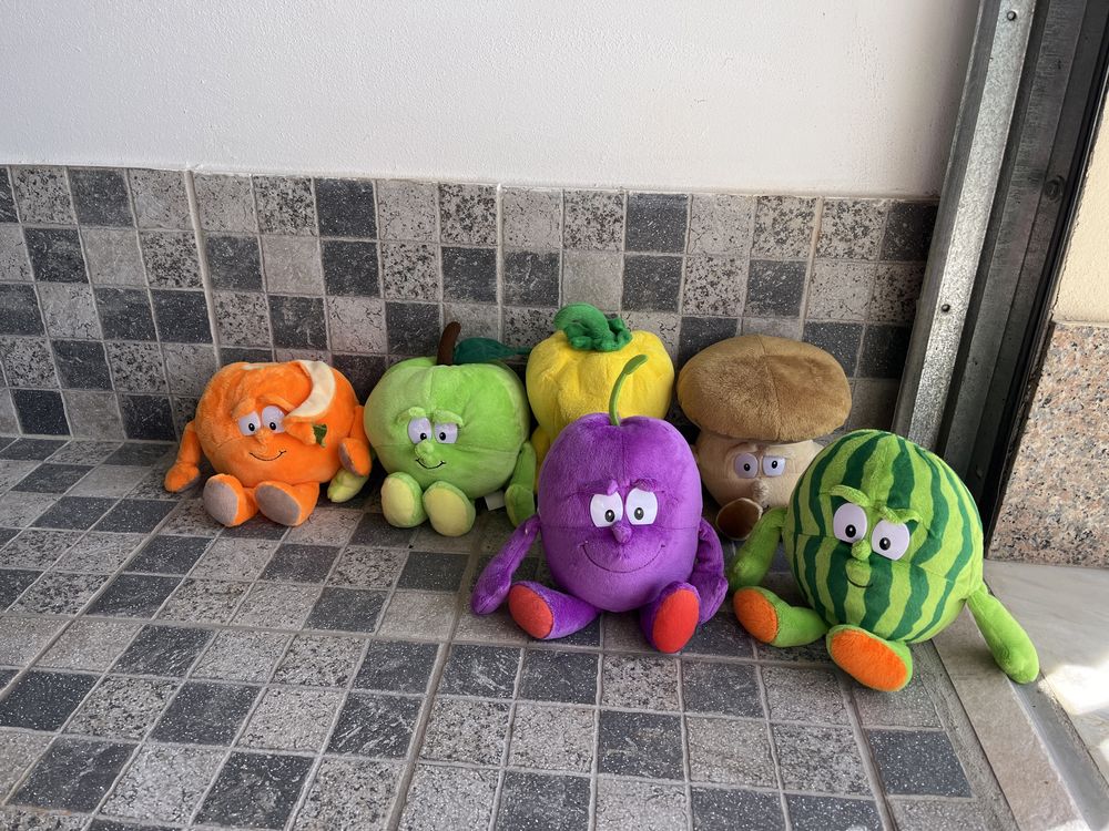 Peluches fruta do lidl