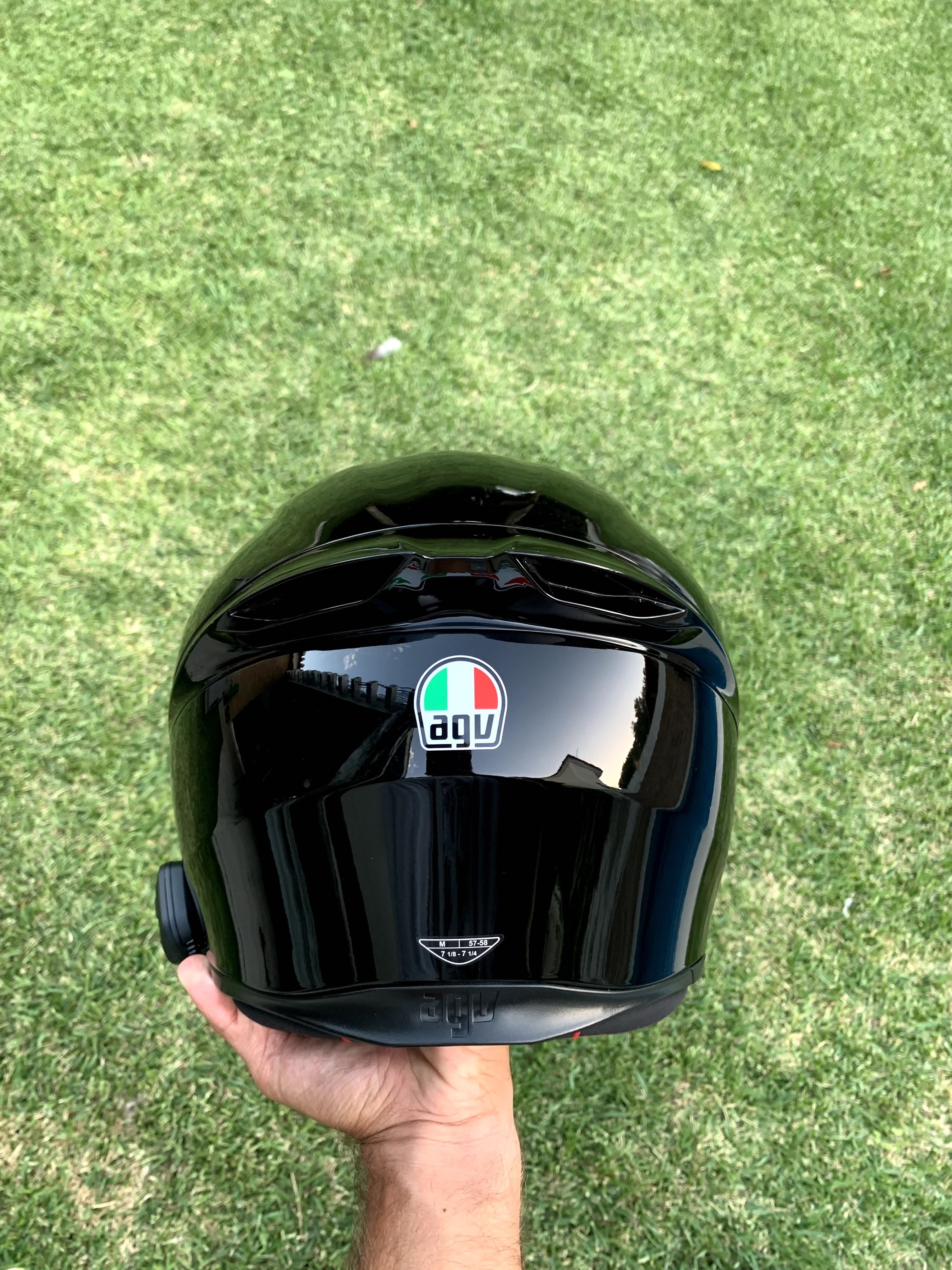 AGV K1 S Black M + Cardo