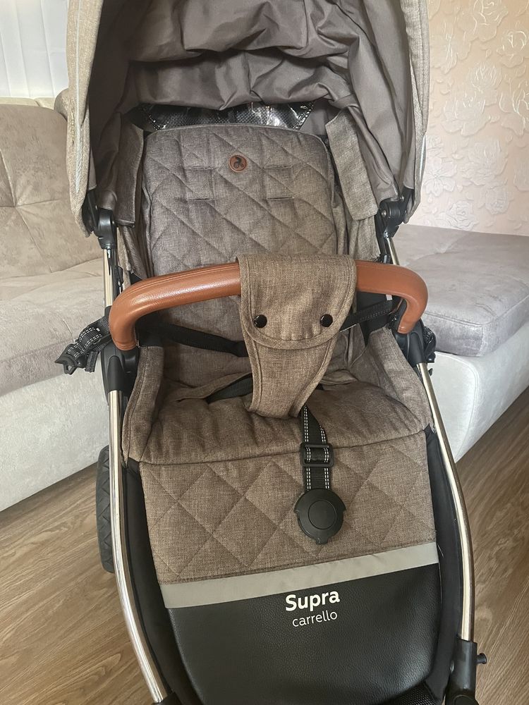 Прогулянкова коляска Carrello Supra Bisquit Beige