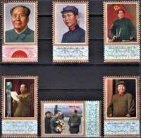 CHINY 1977-Mao Tse Tung-kompletna seria MNH**! GRATIS WYSYŁKA!