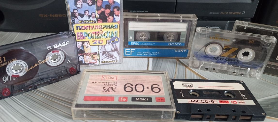 Аудіо касети 1980-90
