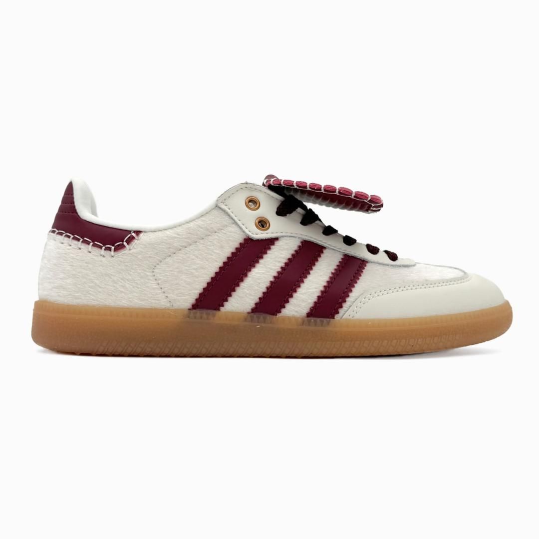 Кроссовки Adidas Samba Wales Bonner White Bordo