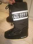 Nowe oryginalne Moon boot icon Czarne wysokie 35-38
