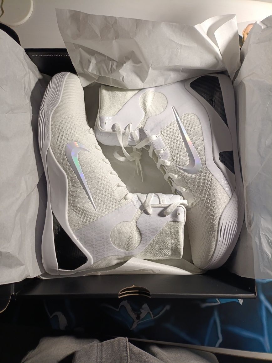 Nike Kobe 9 Elite High Protro "Halo,, - Świetny prezent