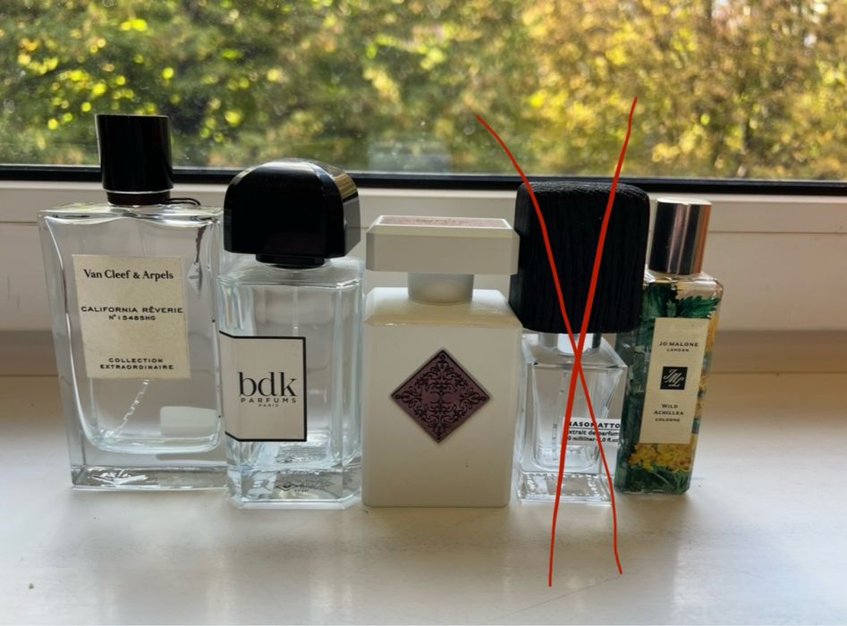 Флаконы для духов ПУСТЫЕ,духи BDK,Initio,Black Afgano,Jo Malone