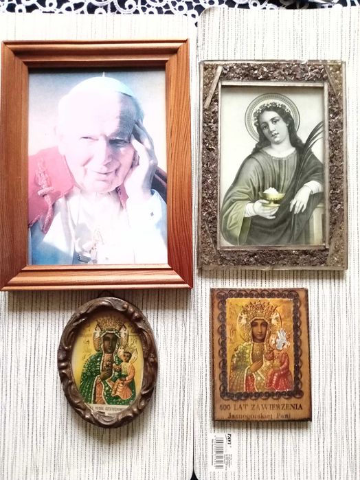 Obrazki święte dewocjonalia.