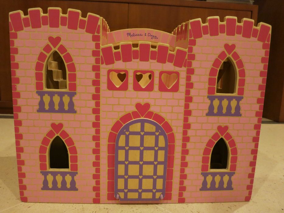 Castelo em madeira Melissa&Doug + Peças extra