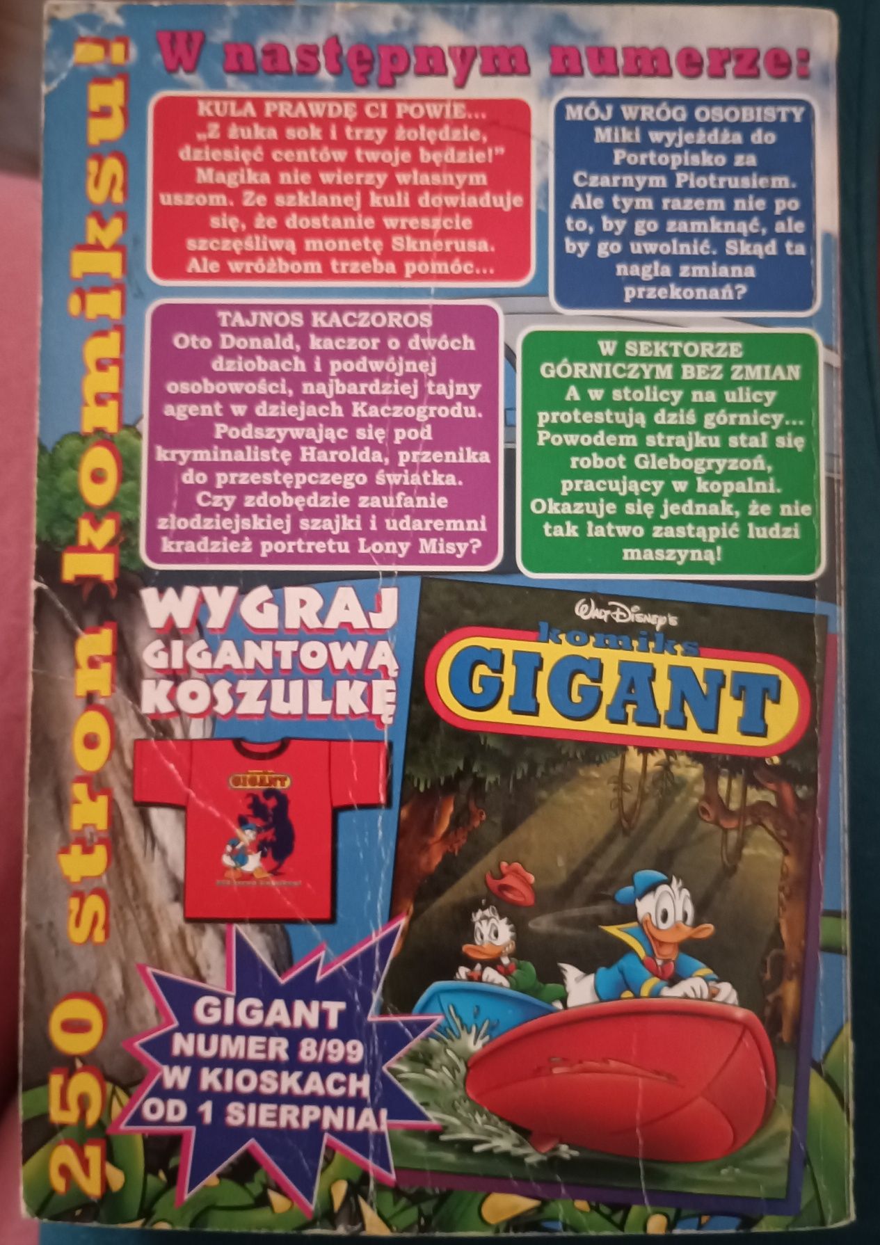 Komiks gigant Walt Disney nr 7/99