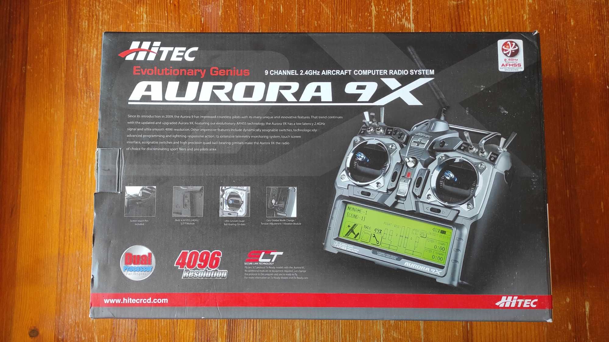 Hitec Aurora 9X + Maxima6