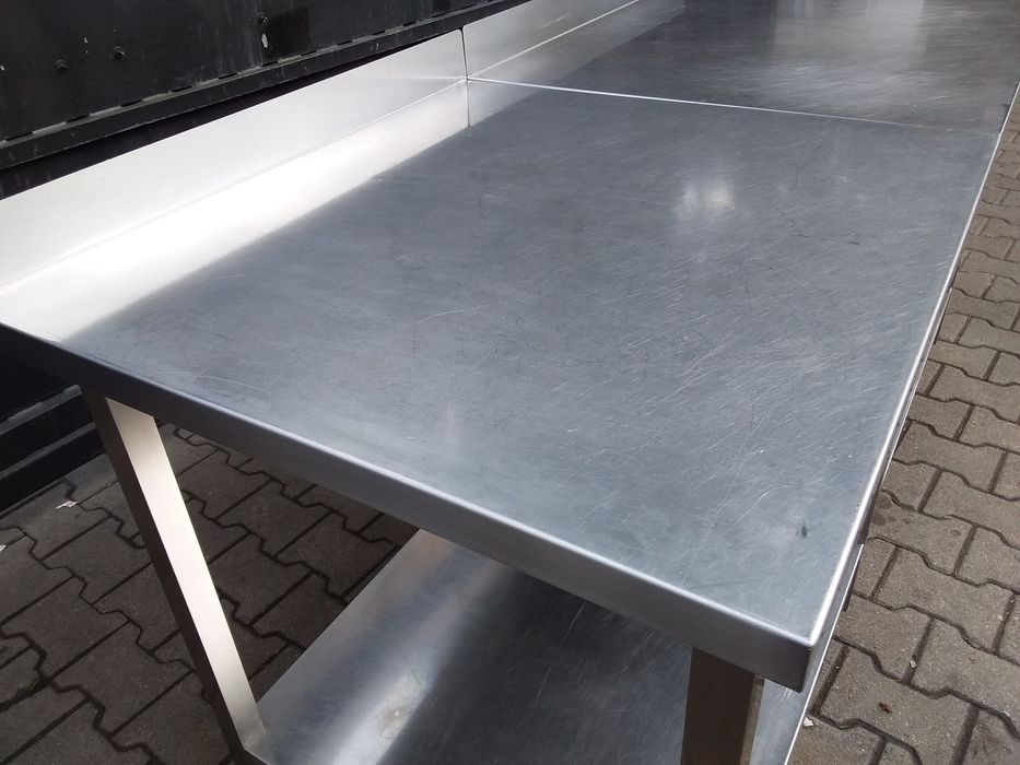 Stół roboczy 80x170cm gruby roboczy inox gastronomiczny wysyłka