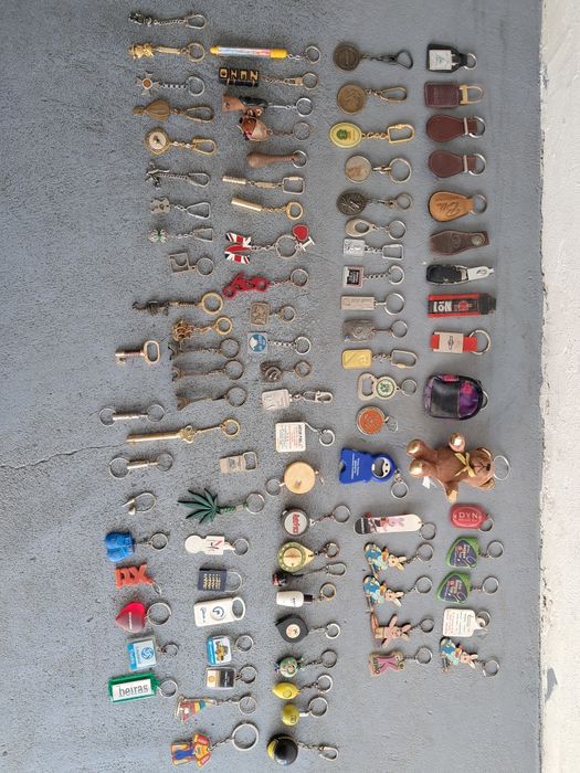 Colecção de porta chaves