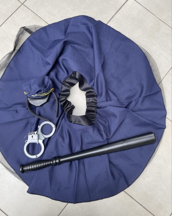 Kostium strój przebranie roz. Uni Policjantka halloween karnawał