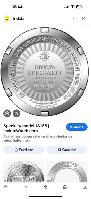 Relógio Homem, marca Invicta