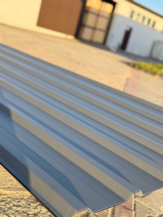 PROMOCJA ! Blacha trapezowa RAL 9007! Na wymiar, szybka realizacja!