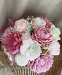 Bukiet mydlany zakończenie roku flowerbox dla nauczyciela handmade