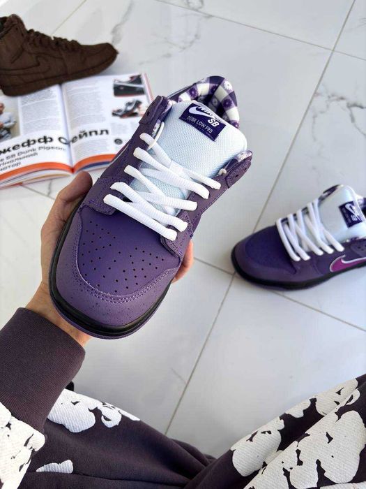 Чоловічі кросівки Nike SB Dunk Lobster Concepts фіолетовий NK501 ХІТ