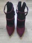 Sapatos Seaside bordô