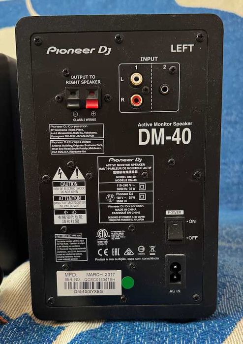 Pioneer DM-40 Акустичні монітори, колонки