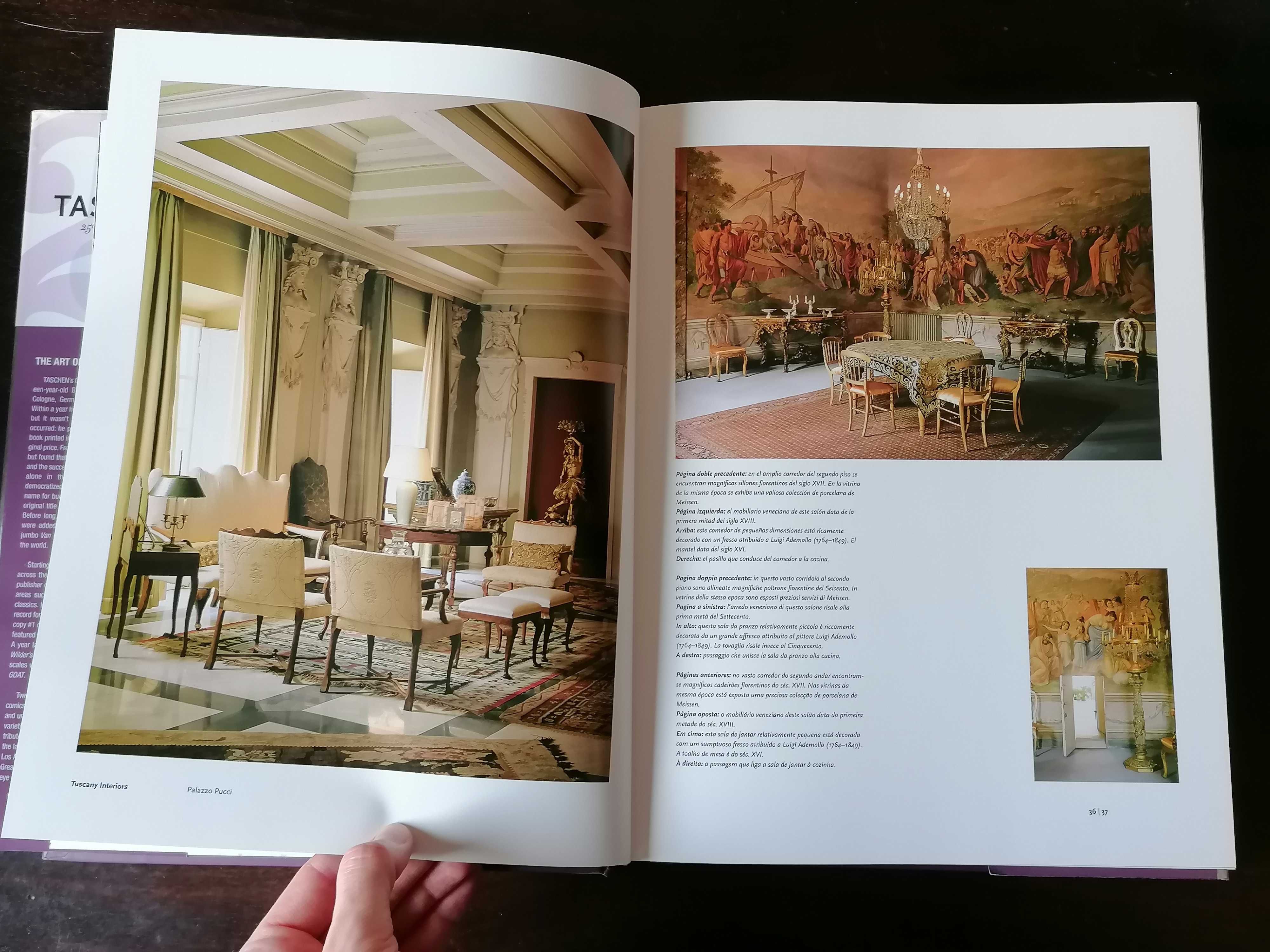 Album "Tuscany Interiors" Taschen (2005r.)