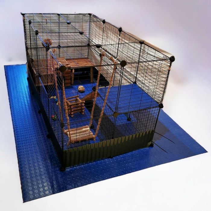 Wybieg NOWA Klatka Kojec dla KRÓLIKA Świnki Chomika PSA Modułowa DUŻA