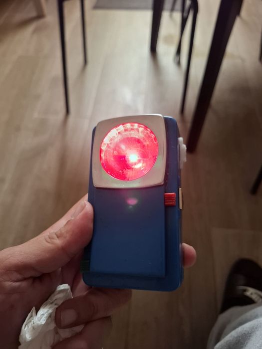 Lanterna anos 80 em perfeito estado