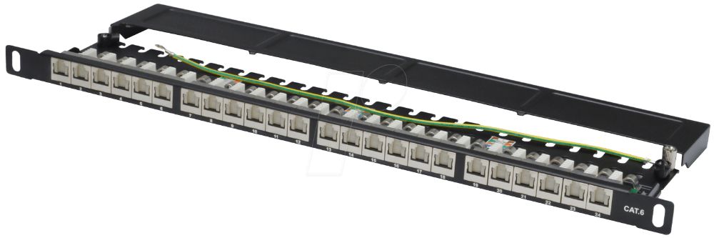 Digitus Cat6 Painel Patch 24 Portas