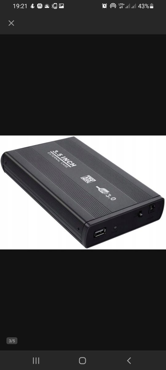 Obudowa dysku 3,5" Anytech AKOM_OBUD DYSK_USB3.0_3,5