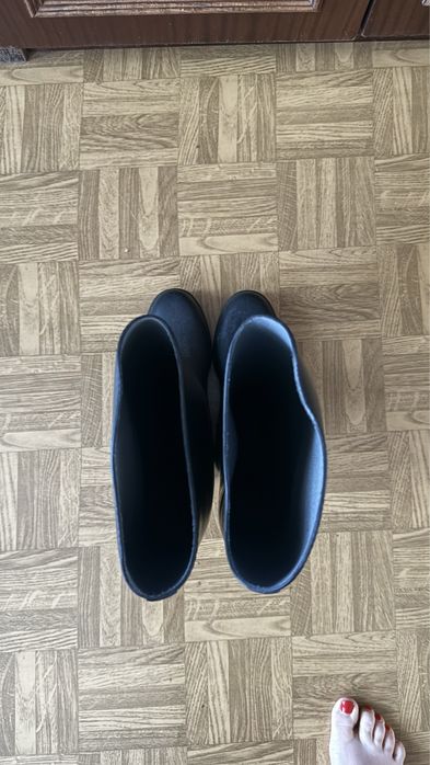 Czarne Kalosze jezdzieckie, Decathlon Fouganza r.36