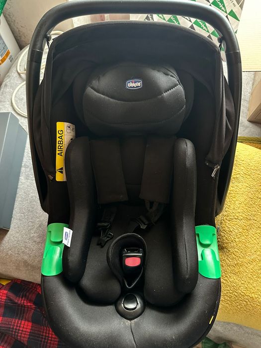 Carrinho Chicco best friend trio com alcofa e ovo