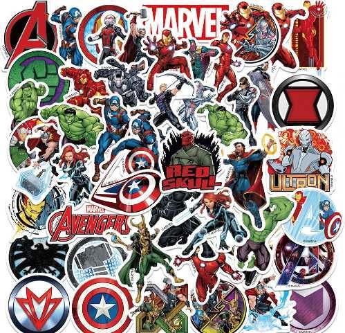 MARVEL-Autocolantes,Stickers