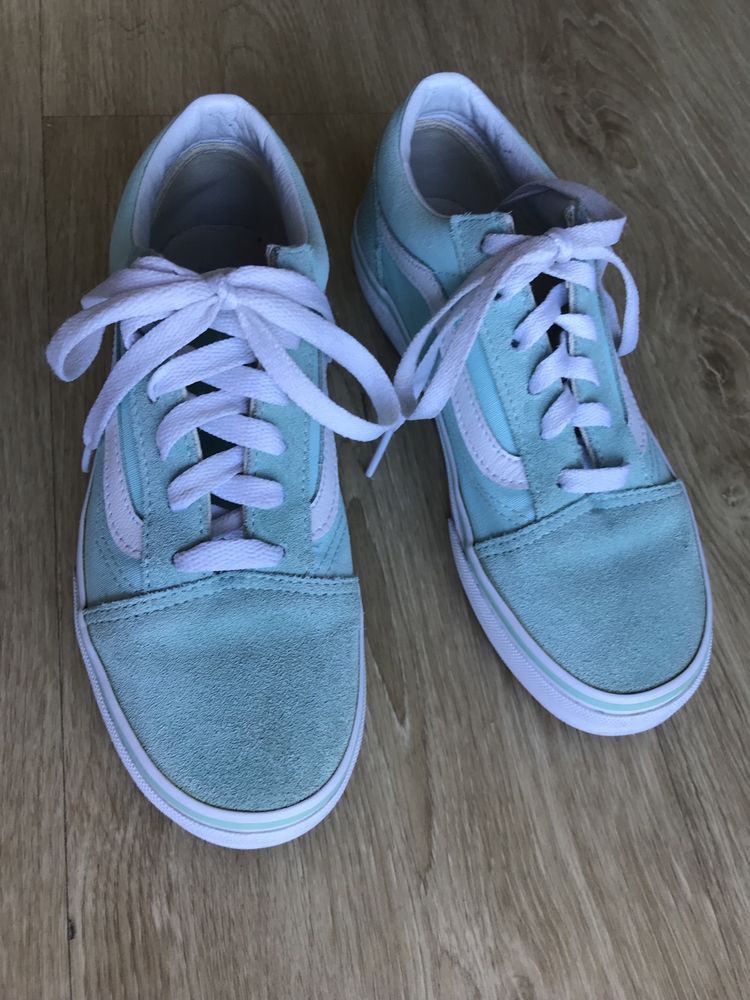 Vans sapatilhas verde água