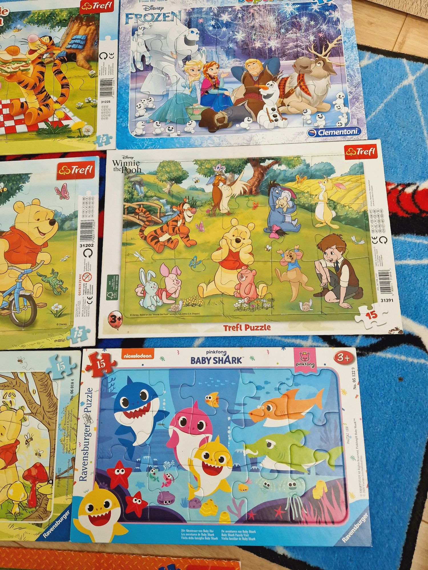 Puzzle w ramce dla 3 latka