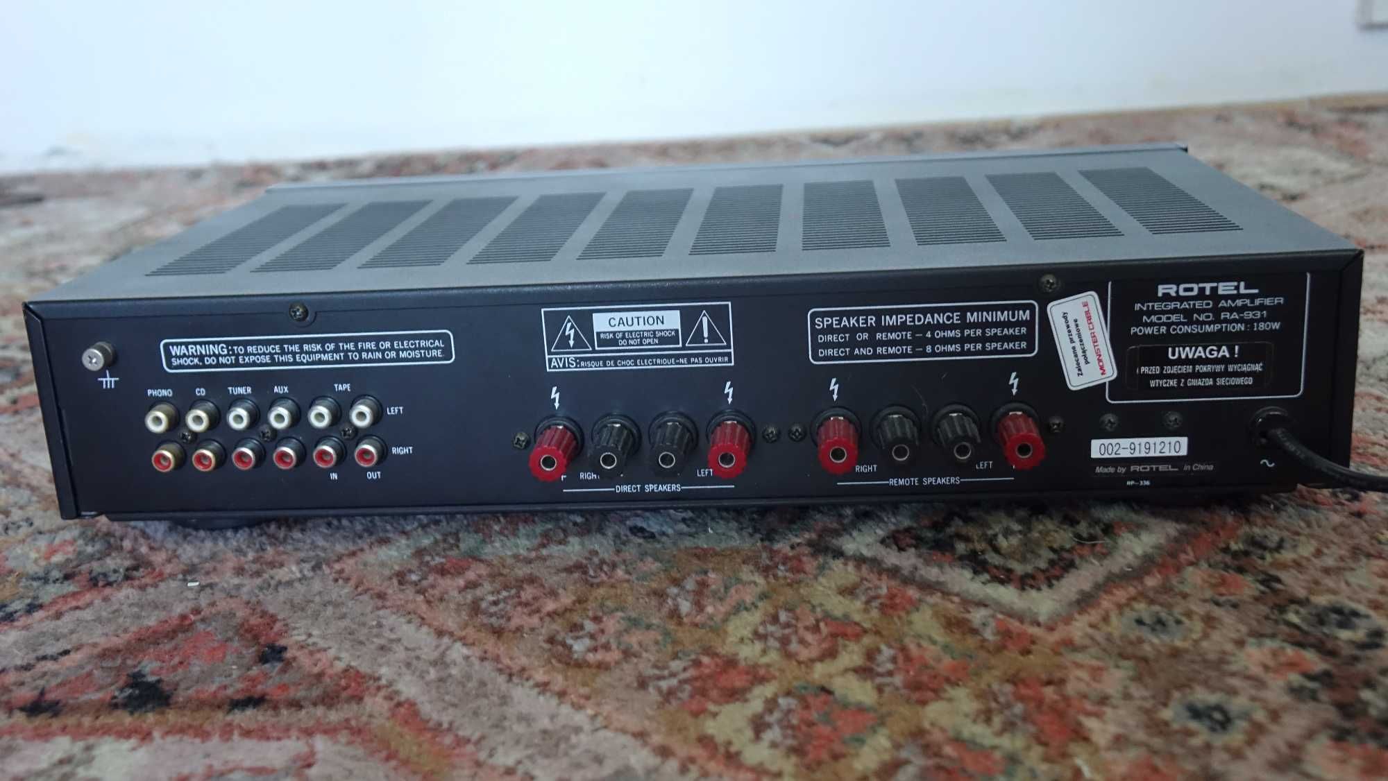 Wzmacniacz Rotel RA-931