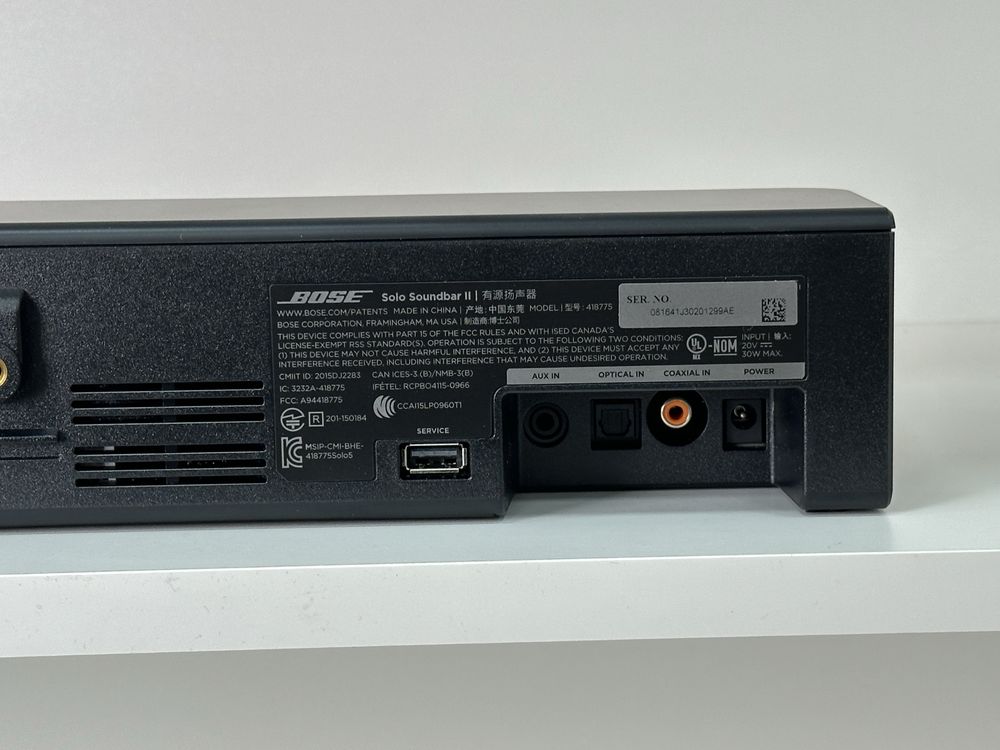 Саундбар Bose Solo Soundbar II Home Theater Новий ShopusCenter