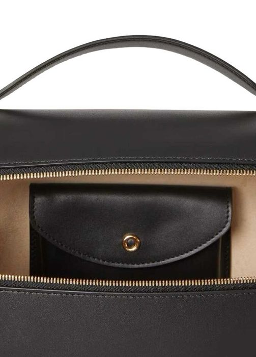 Сумка Loro Piana Extra Smooth Calfskin Bag L27 In Black