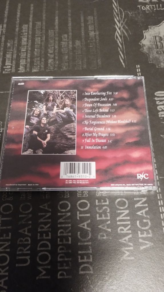 Immolation Dawn of Possession Cd