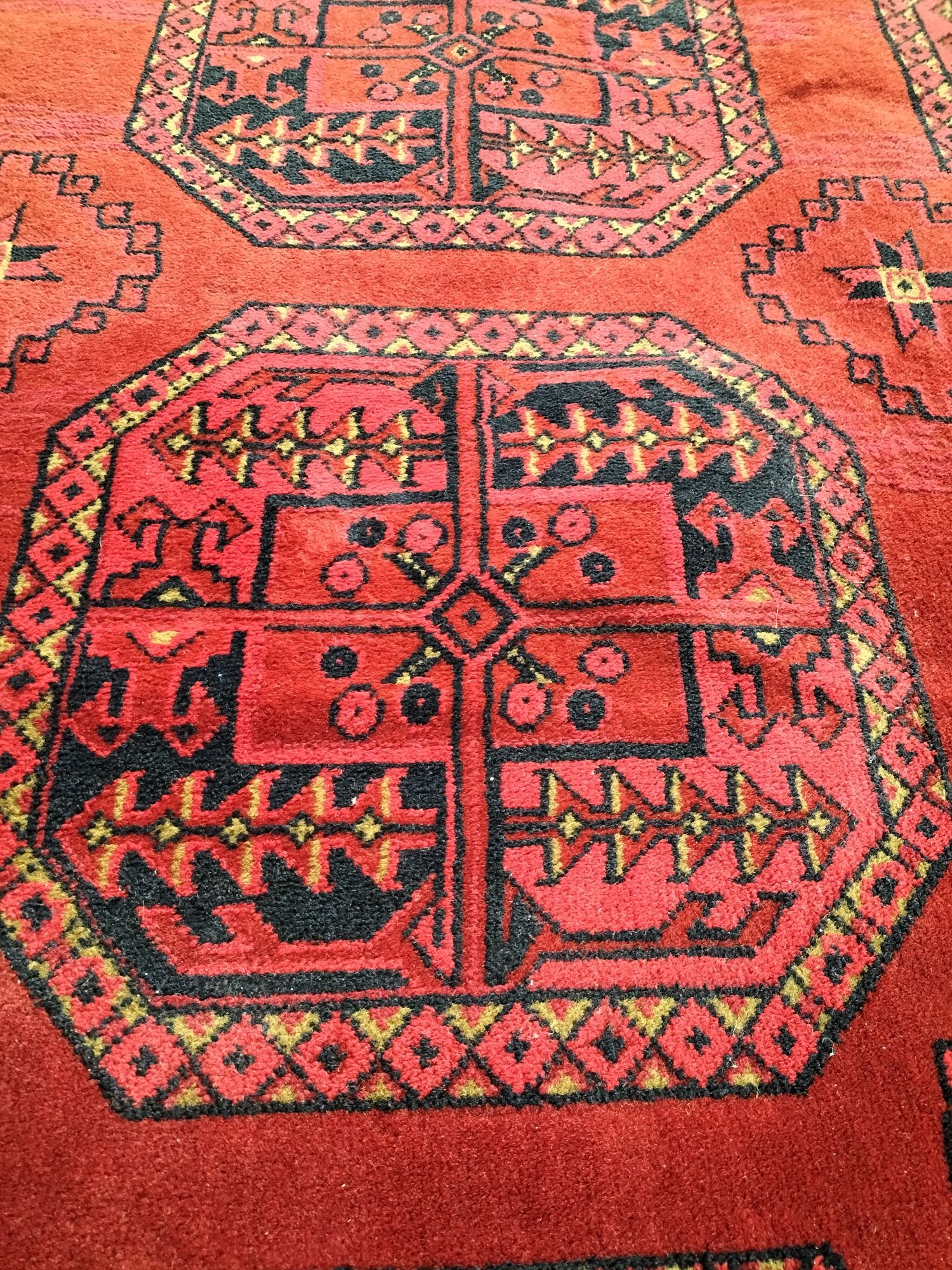Afgański wełniany dywan o wymiarach 250x350cm nr 1162