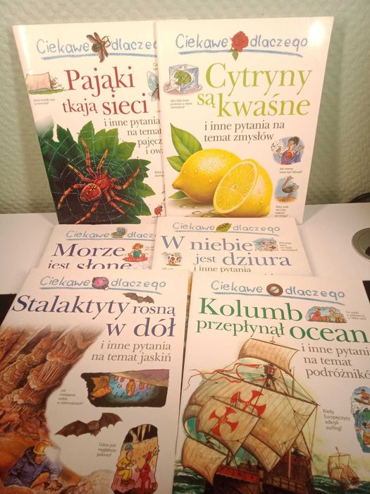 Seria książek ,,Ciekawe Dlaczego"