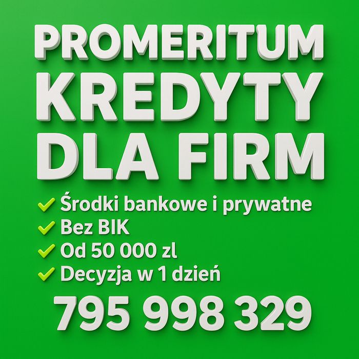 Kredyty dla firm bez bik