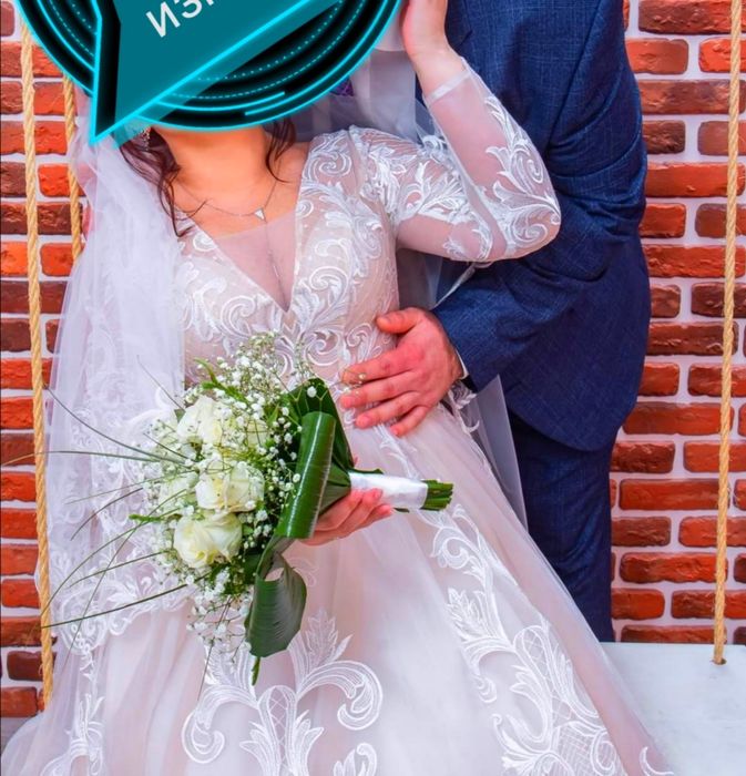 Свадебное платье на невысокую девушку !