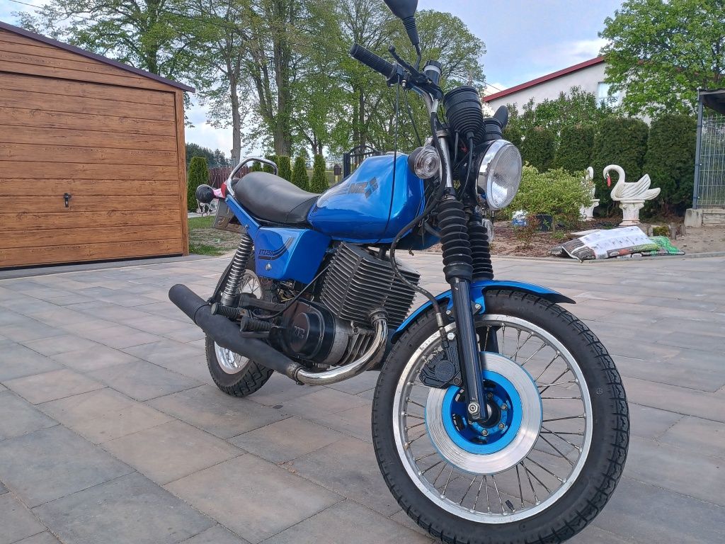 MZ ETZ 250 Białe tablice 1983r.