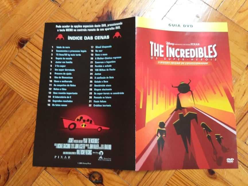 DVD Filme- The Incredibles (edição coleccionador)