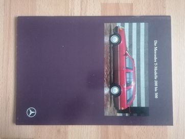 Prospekt Mercedes W124 T124 , wszystkie wersje.