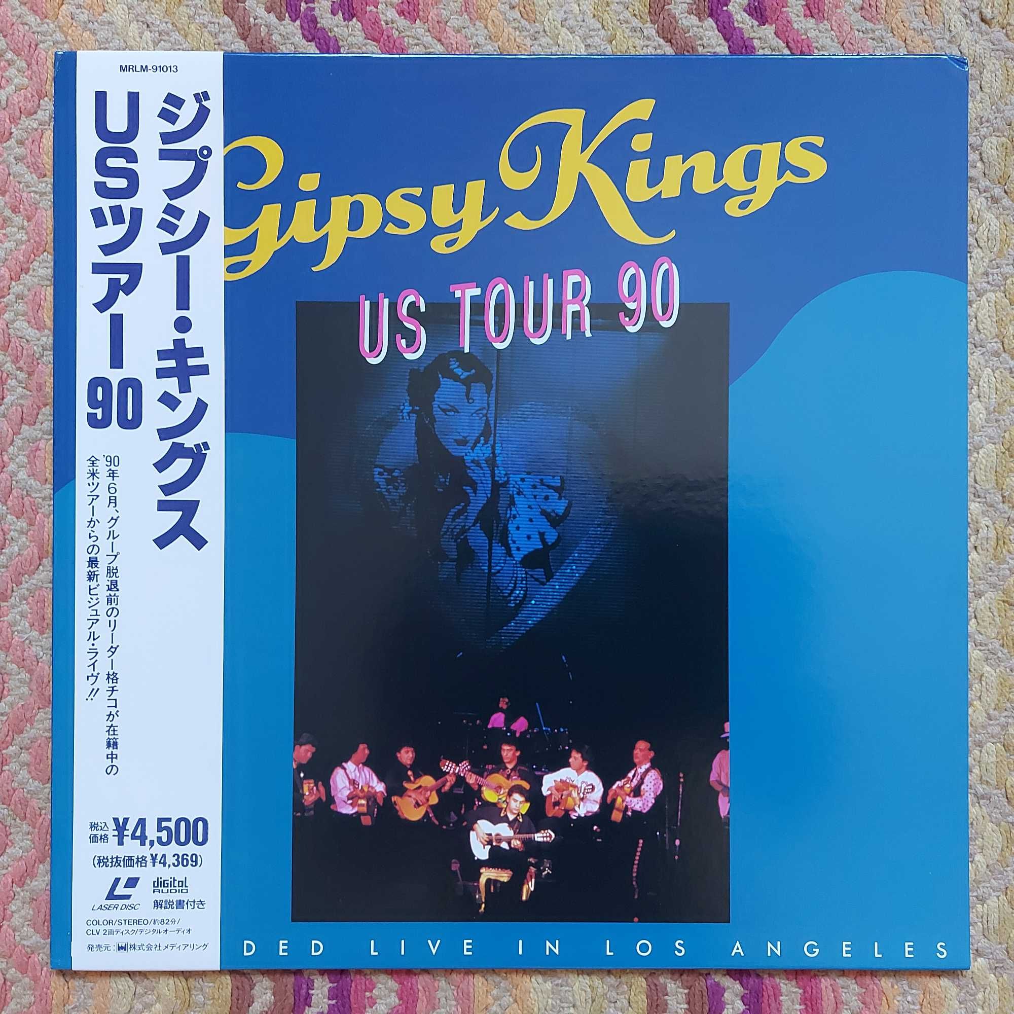 Laserdisc Gipsy Kings: U.S. Tour '90  1992  Japan (NM/NM)