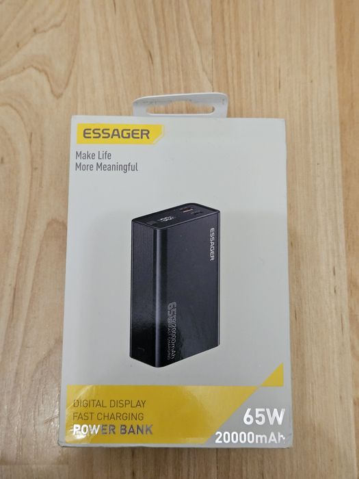 Power Bank повербанк Essager 65w 20000мач