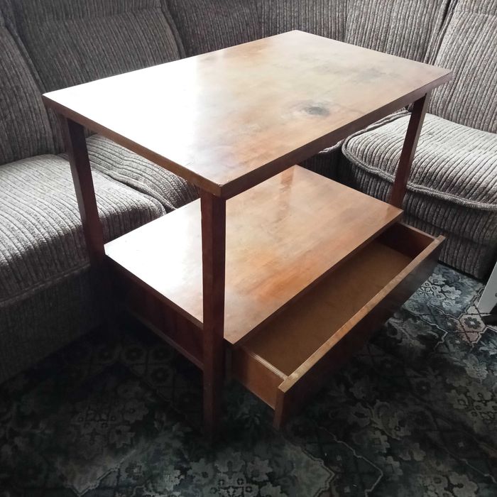 drewniana szafka RTV