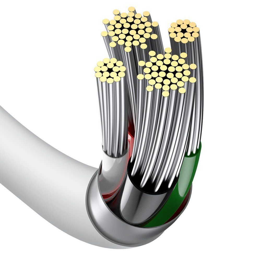 kabel przewód superior do iphone usb - lightning 1.5m - biały