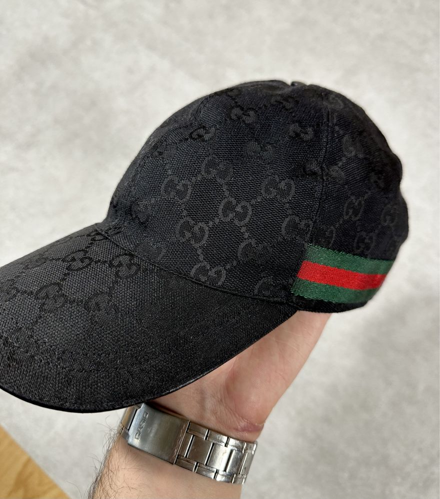 Оригинальная монограмна кепка Gucci Monogram