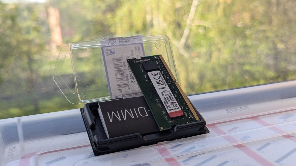Kingston DDR4 8gb SODIMM оперативна пам'ять для ноутбука